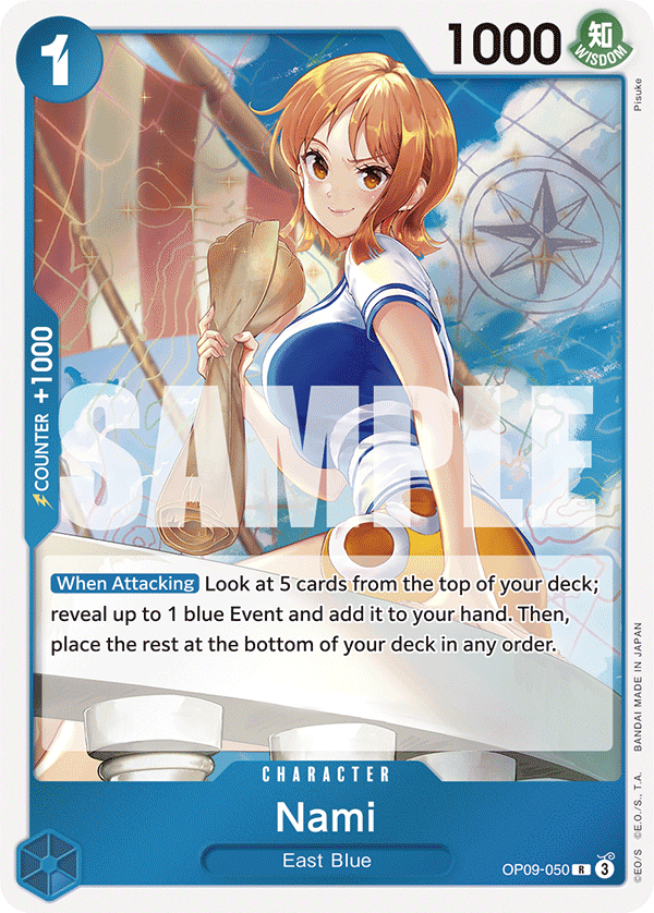Nami (050) OP09-050 One Piece TCG