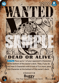 Buggy (051) (Wanted Poster) OP09-051_p3 One Piece TCG