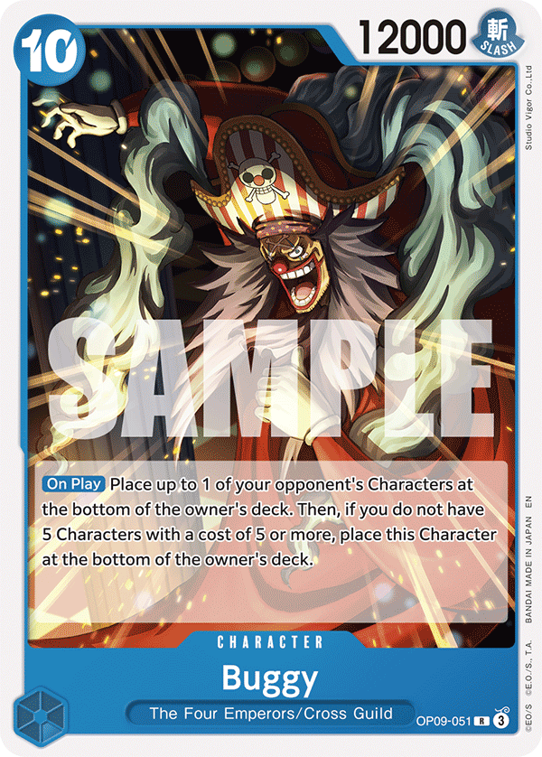 Buggy (Reprint) OP09-051_r1 One Piece TCG