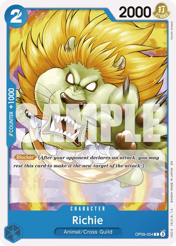 Richie (Reprint) OP09-054_r1 One Piece TCG