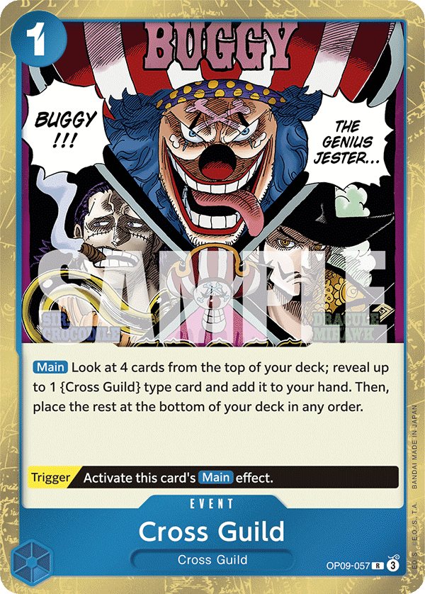 Cross Guild OP09-057 One Piece TCG