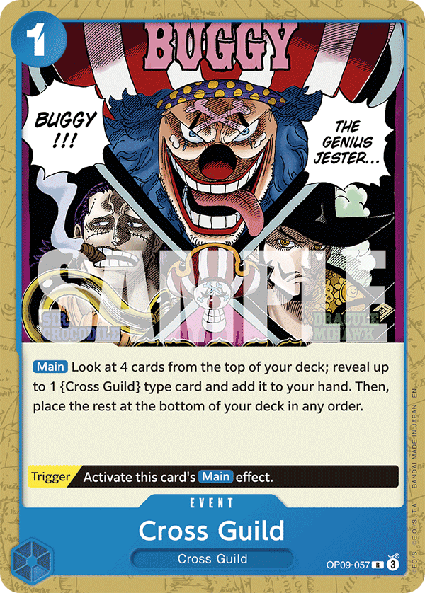 Cross Guild (Reprint) OP09-057_r1 One Piece TCG