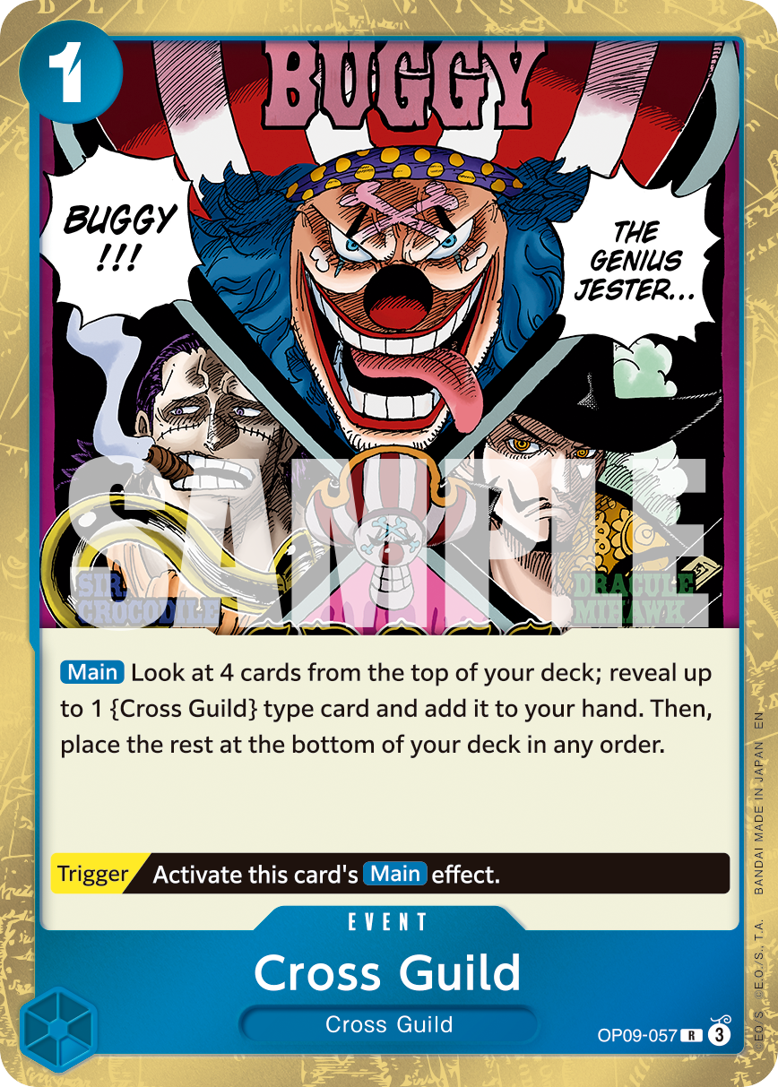 Cross Guild (Manga) OP09-057_r2 One Piece TCG