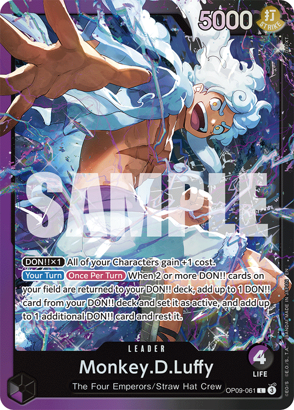 Monkey.D.Luffy (OP09-061) OP09-061_p2 One Piece TCG