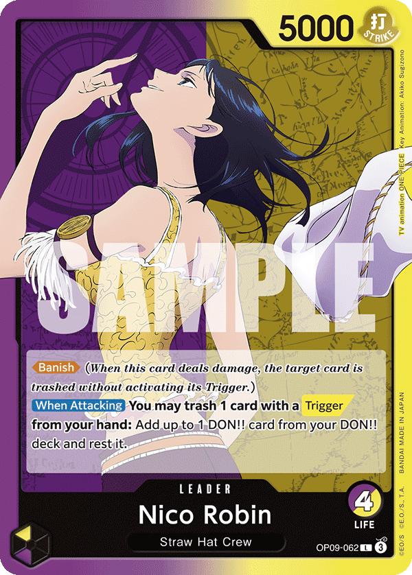 Nico Robin (062) OP09-062 One Piece TCG