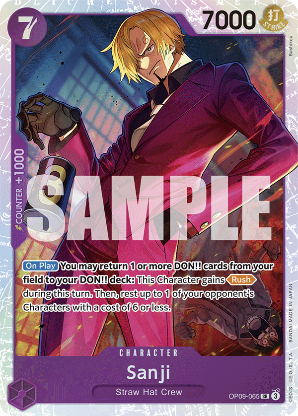 Sanji (065) OP09-065 One Piece TCG