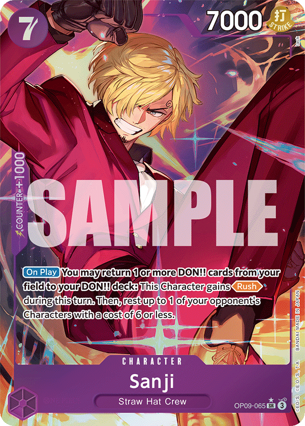 Sanji (065) (Parallel) OP09-065_p1 One Piece TCG