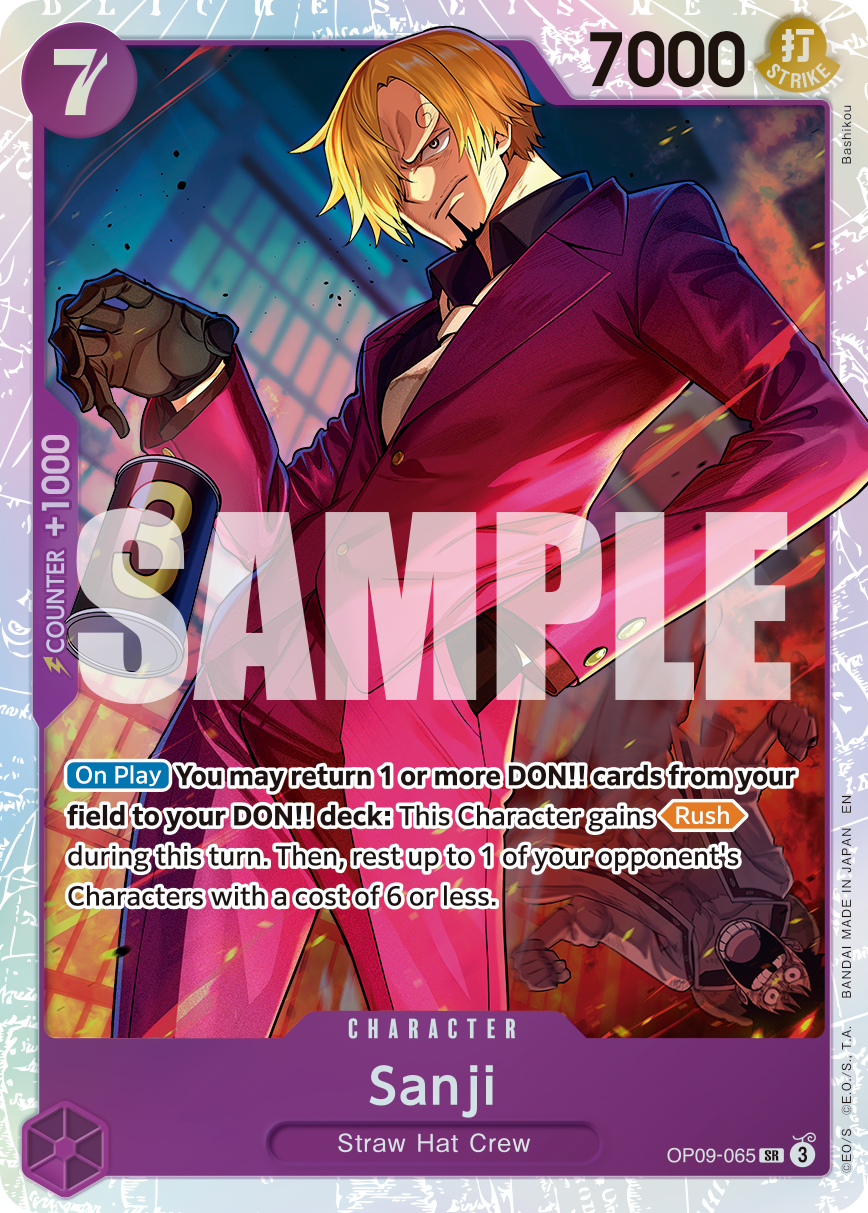 Sanji - OP09-065 (Reprint) OP09-065_r1 One Piece TCG