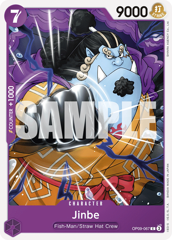 Jinbe OP09-067 One Piece TCG