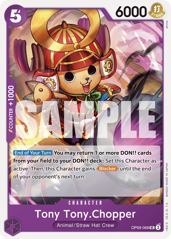 Tony Tony.Chopper (068) OP09-068 One Piece TCG