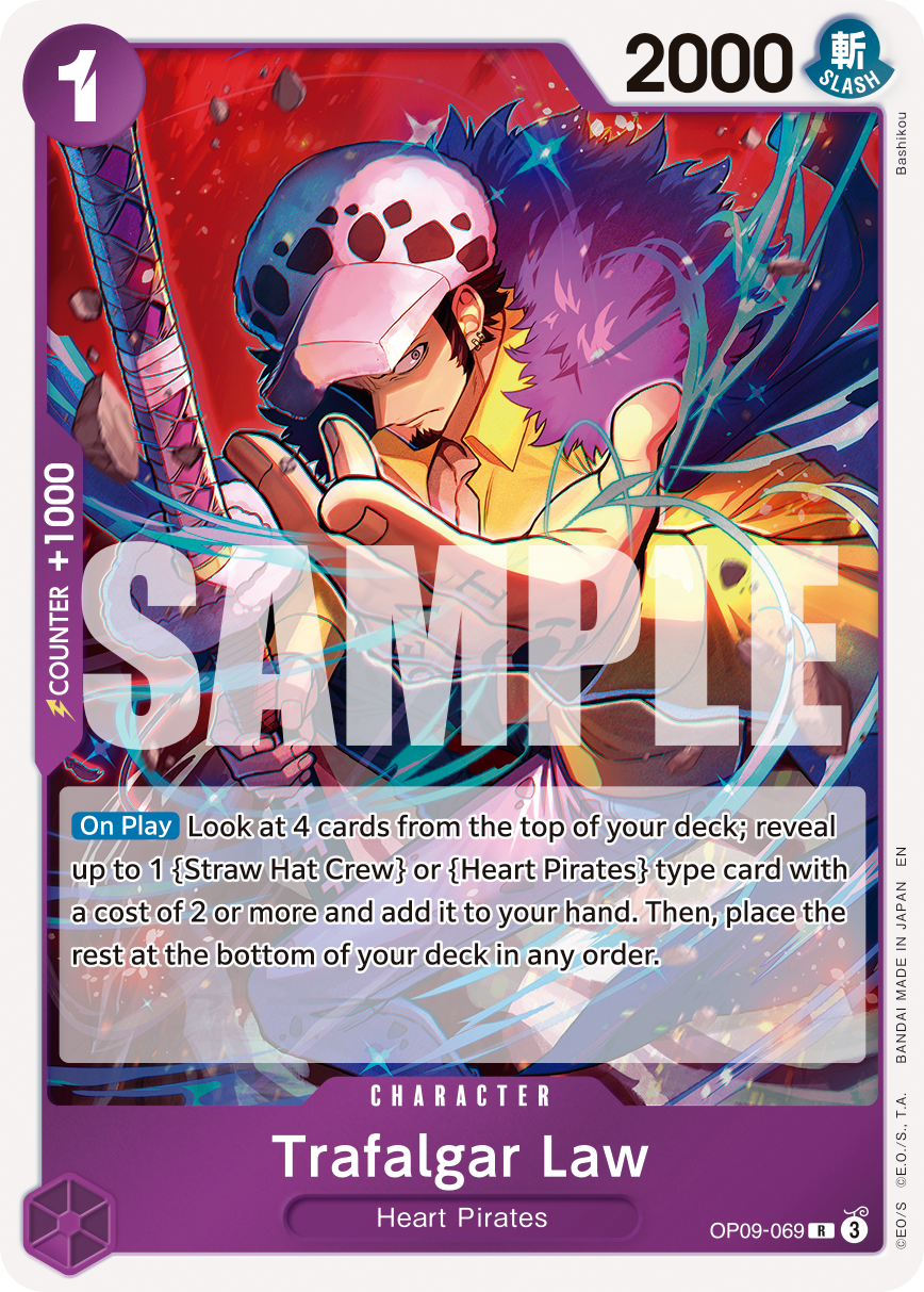 Trafalgar Law - OP09-069 (Reprint) OP09-069_r1 One Piece TCG
