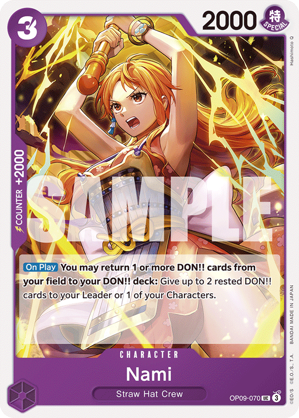 Nami (070) OP09-070 One Piece TCG