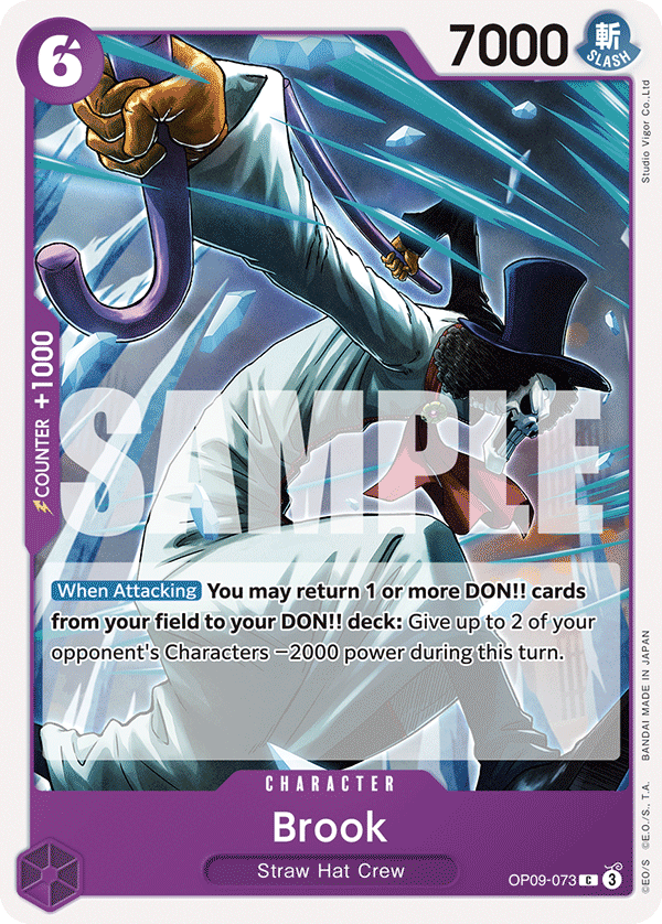 Brook (073) OP09-073 One Piece TCG