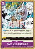 Gum-Gum Lightning (Reprint) OP09-077_r2 One Piece TCG