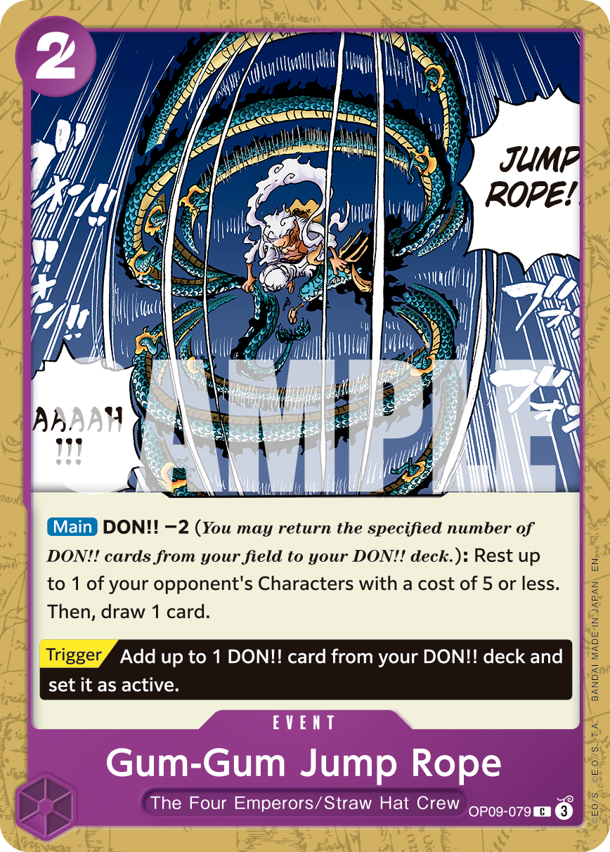 Gum-Gum Jump Rope (Reprint) OP09-079_r1 One Piece TCG