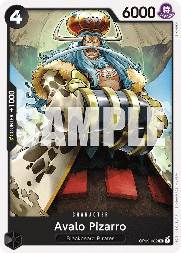 Avalo Pizarro OP09-082 One Piece TCG
