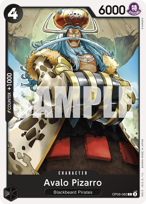 Avalo Pizarro OP09-082 One Piece TCG
