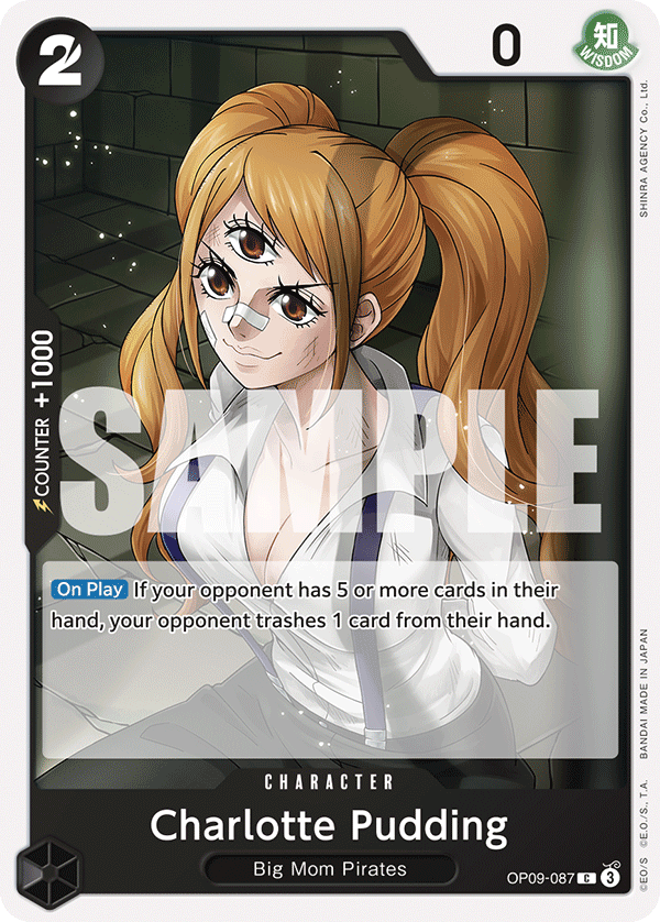 Charlotte Pudding OP09-087 One Piece TCG