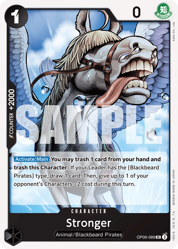 Stronger OP09-089 One Piece TCG
