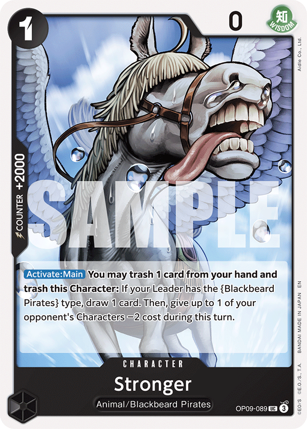 Stronger (Reprint) OP09-089_r1 One Piece TCG