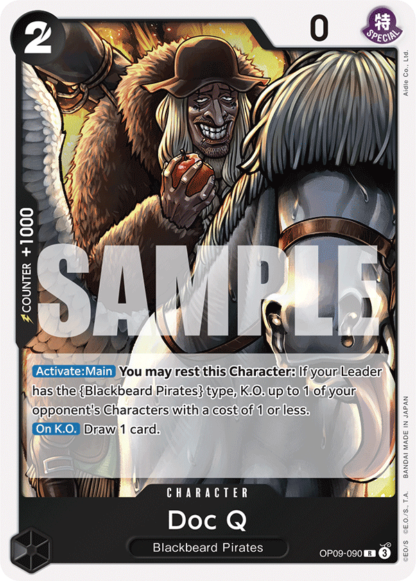 Doc Q OP09-090 One Piece TCG