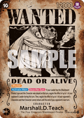 Marshall.D.Teach (093) (Wanted Poster) OP09-093_p3 One Piece TCG