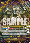 Marshall.D.Teach (SP) (Silver) OP09-093_p4 One Piece TCG