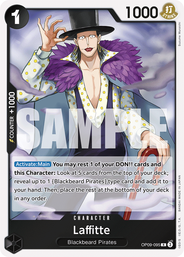 Laffitte OP09-095 One Piece TCG