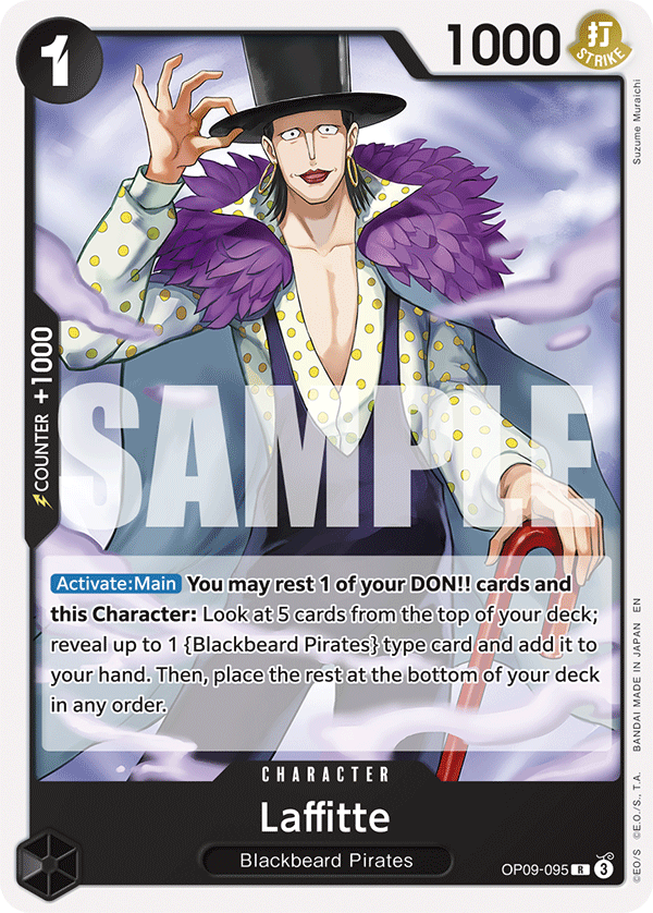 Laffitte (Reprint) OP09-095_r1 One Piece TCG