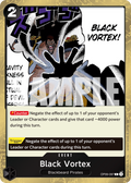 Black Vortex (Pirate Foil) OP09-097_p1 One Piece TCG