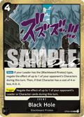 Black Hole (Pirate Foil) OP09-098_p1 One Piece TCG