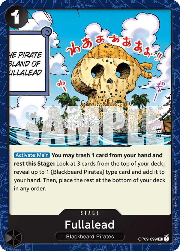 Fullalead OP09-099 One Piece TCG