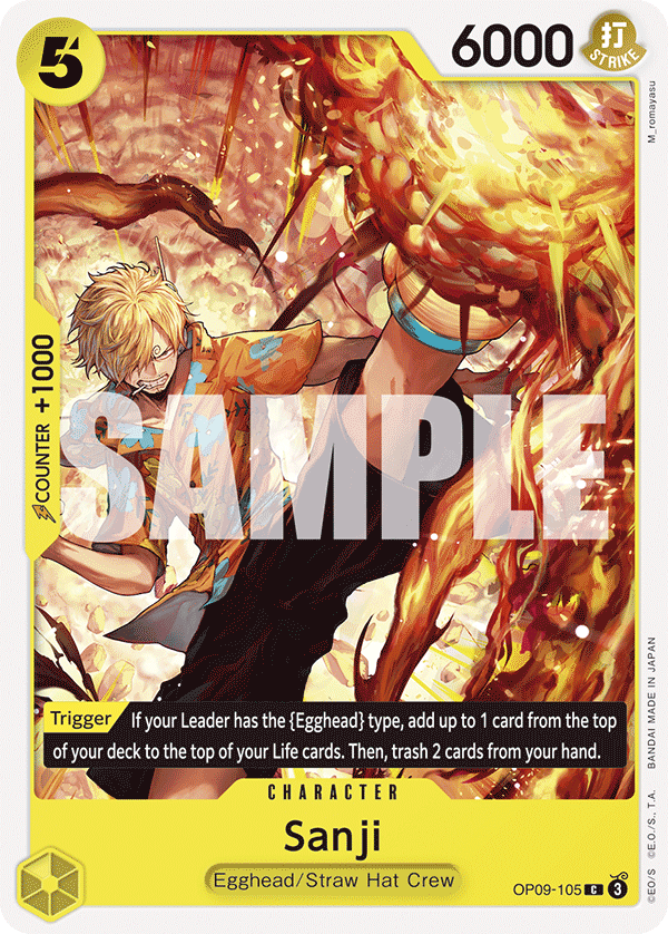 Sanji (105) OP09-105 One Piece TCG