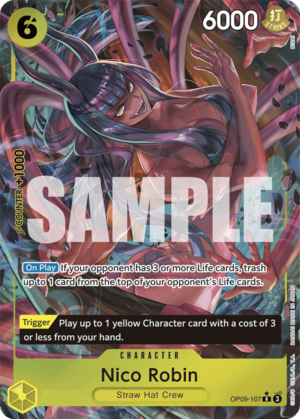 Nico Robin (107) (Parallel) OP09-107_p1 One Piece TCG