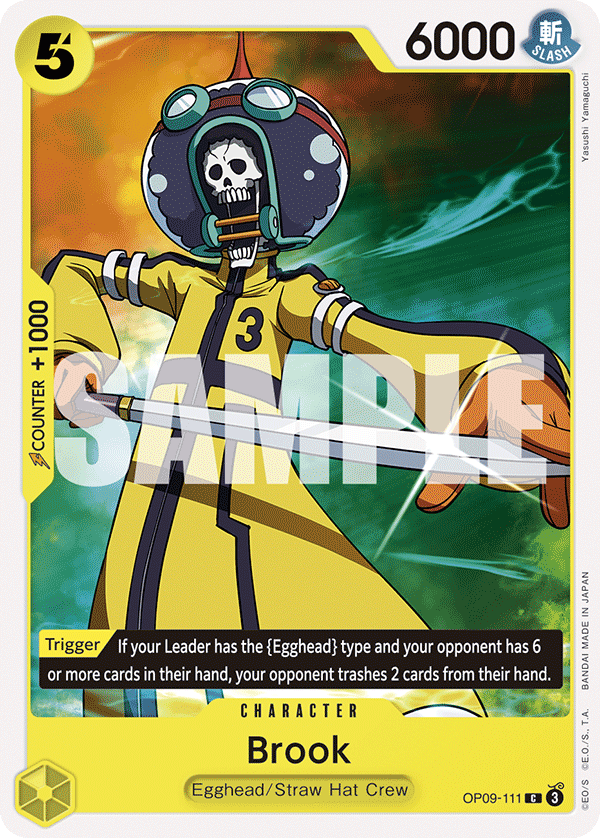 Brook (111) OP09-111 One Piece TCG