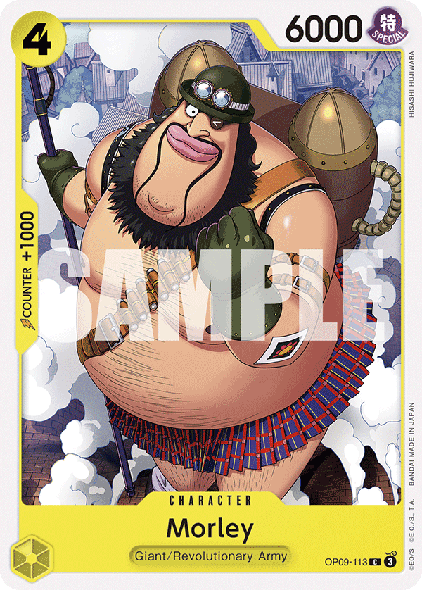 Morley OP09-113 One Piece TCG