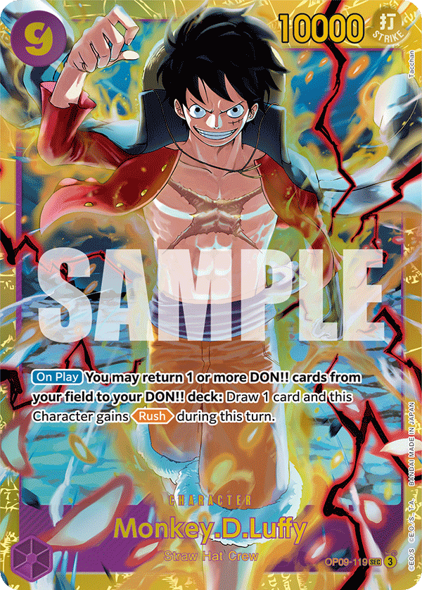 Monkey.D.Luffy (119) OP09-119 One Piece TCG