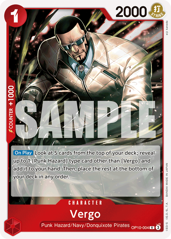 Vergo OP10-004 One Piece TCG
