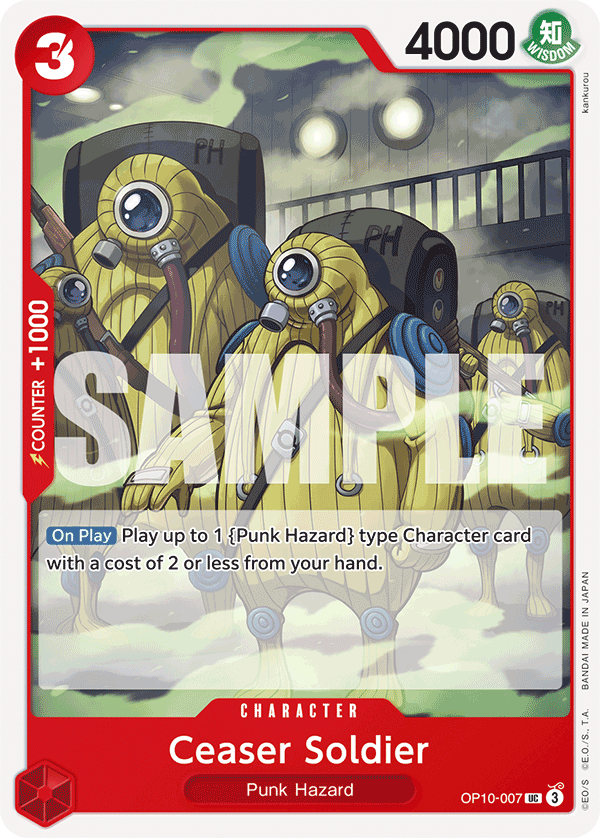 Ceaser Soldier OP10-007 One Piece TCG