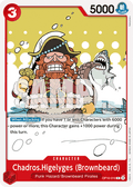 Chadros.Higelyges (Brownbeard) OP10-010 One Piece TCG