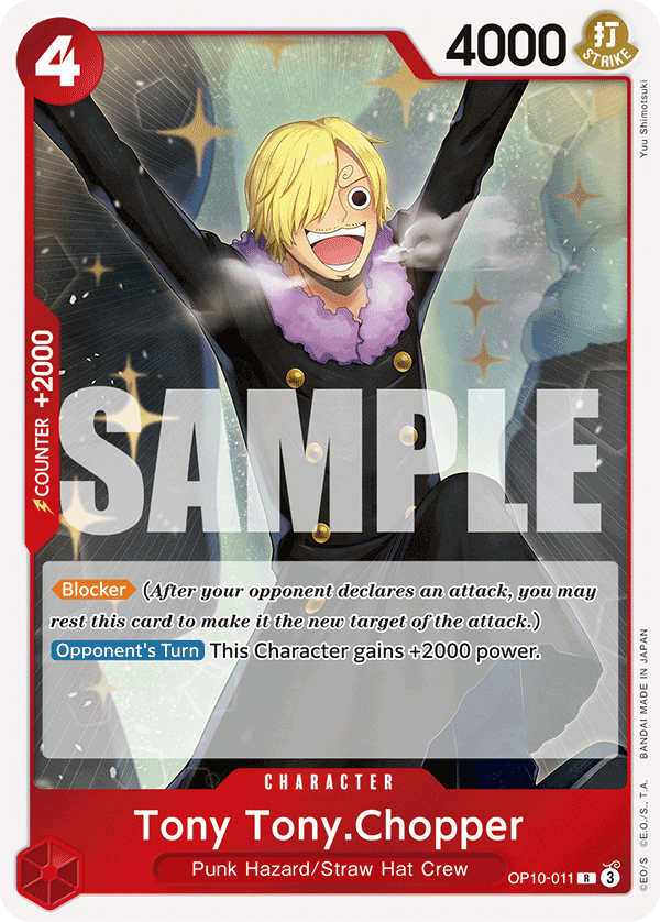 Tony Tony.Chopper (011) OP10-011 One Piece TCG