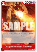 Dragon Number Thirteen OP10-012 One Piece TCG