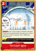 Ten-Layer Igloo OP10-018 One Piece TCG