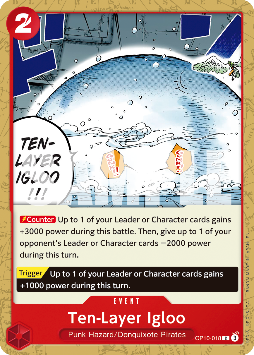 Ten-Layer Igloo (Reprint) OP10-018_r1 One Piece TCG