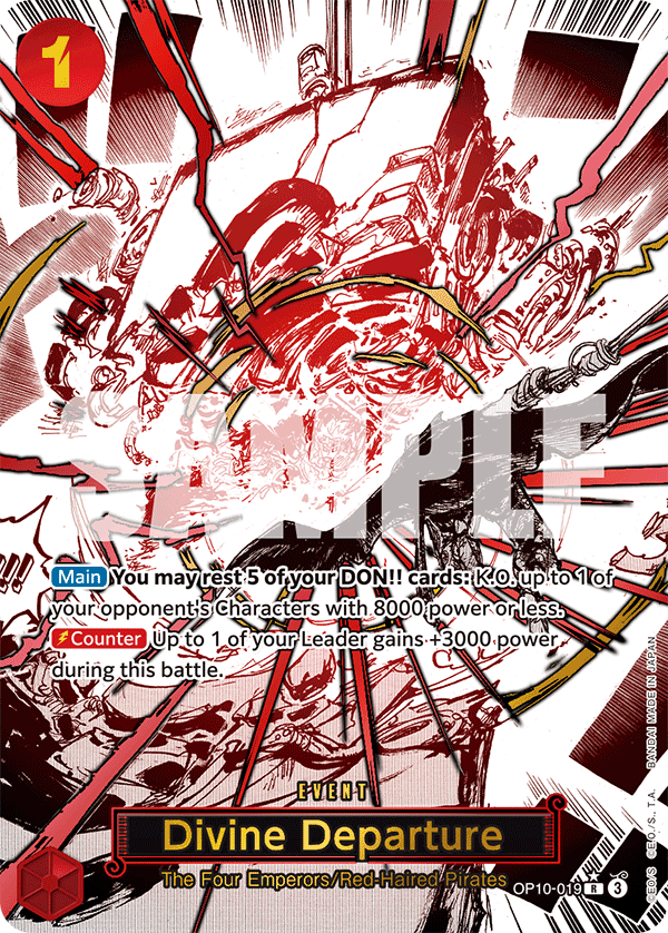 Divine Departure (Parallel) OP10-019_p1 One Piece TCG