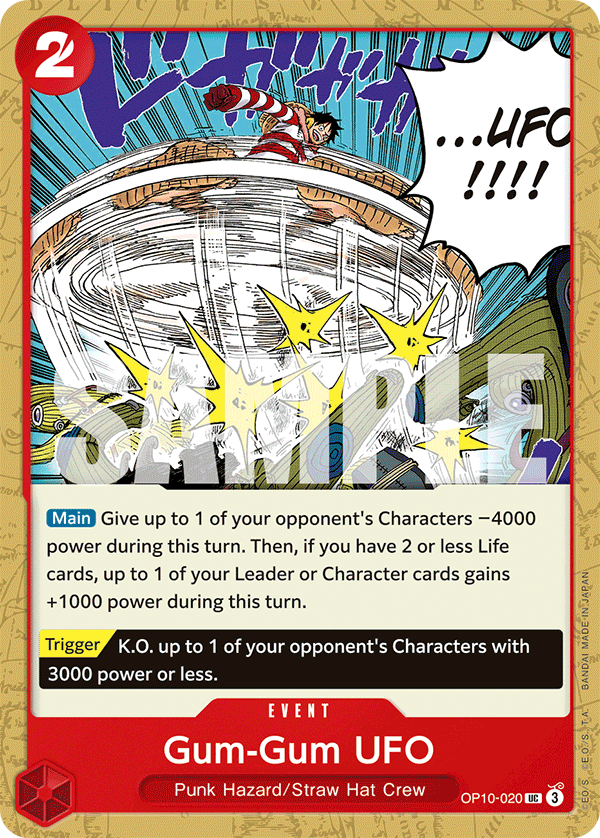 Gum-Gum UFO OP10-020 One Piece TCG