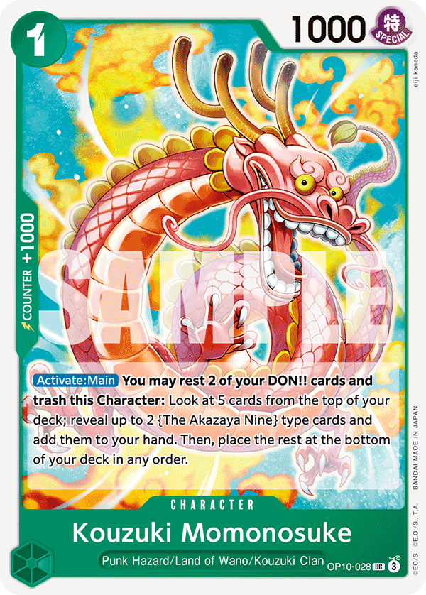 Kouzuki Momonosuke (028) OP10-028 One Piece TCG