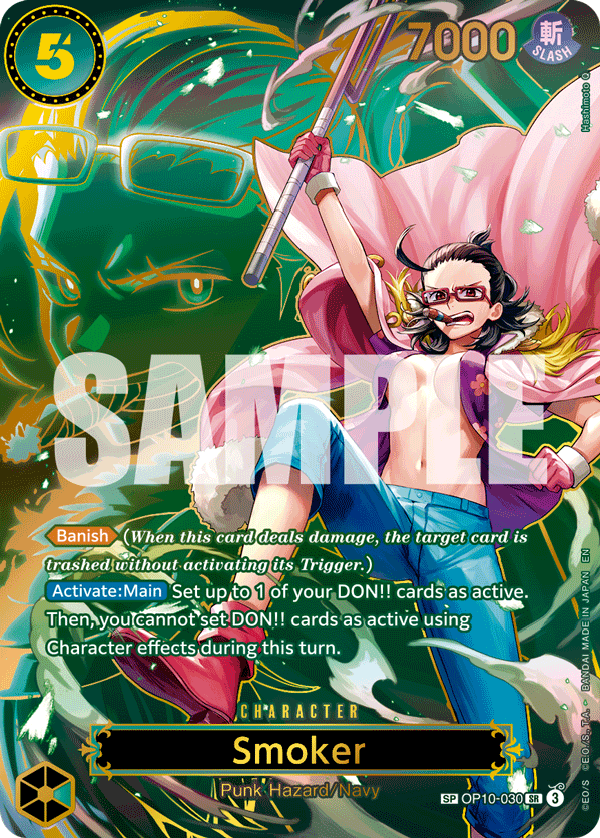 Smoker - OP10-030 (SP) OP10-030_p2 One Piece TCG