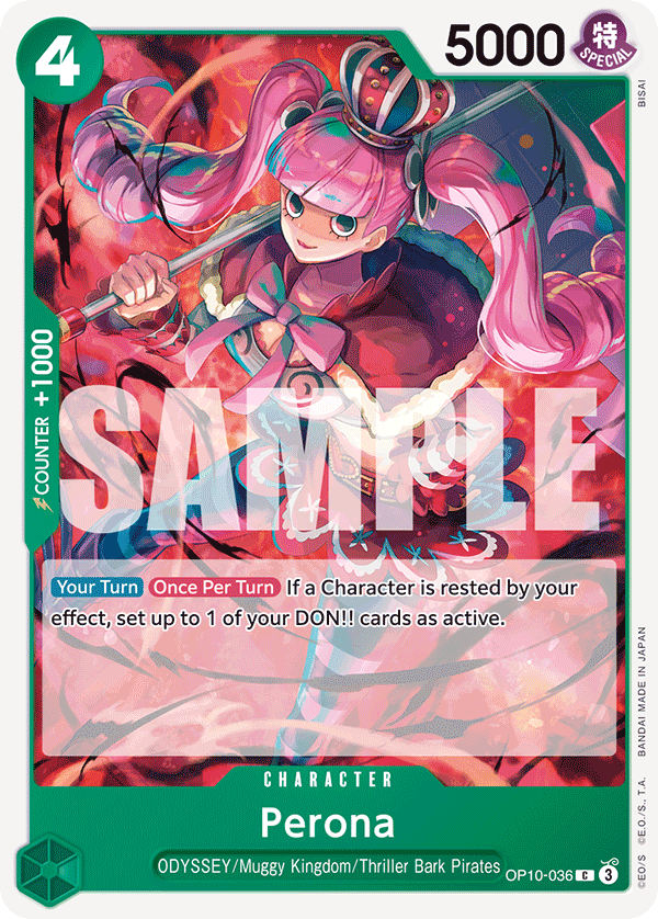 Perona (036) OP10-036 One Piece TCG