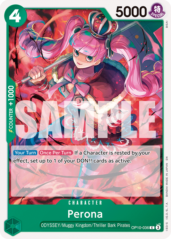 Perona OP10-036_r1 One Piece TCG